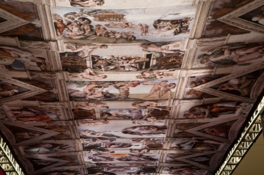The Sistine Chapel Quincentennial Display.
